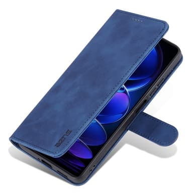 SKALO Xiaomi Redmi Note 12 Pro 5G AZNS Plånboksfodral - Blå