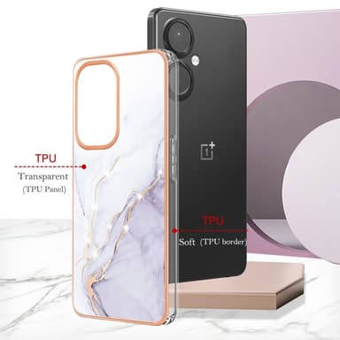 SKALO OnePlus Nord CE 3 Lite 5G Marmor TPU-skal - Motiv 2