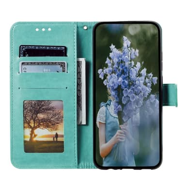 SKALO Xiaomi 13 Lite Mandala Plånboksfodral - Turkos