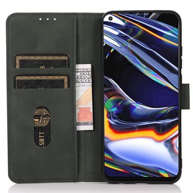 SKALO Xiaomi 13 Lite KHAZNEH Plånboksfodral i PU-Läder - Grön