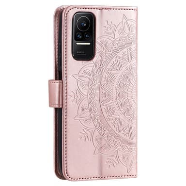 SKALO Xiaomi 13 Lite Mandala Plånboksfodral - Roséguld