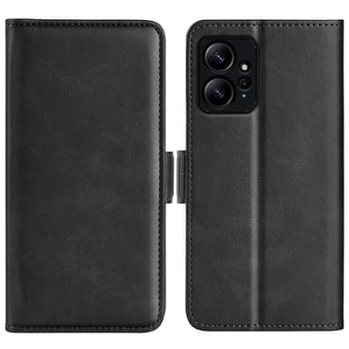 SKALO Xiaomi Redmi Note 12 4G Premium Plånboksfodral - Svart
