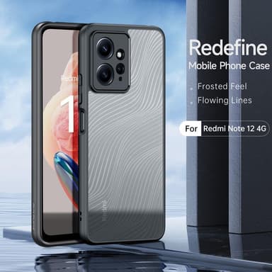 DUX DUCIS Xiaomi Redmi Note 12 4G Aimo Series Skal - Svart