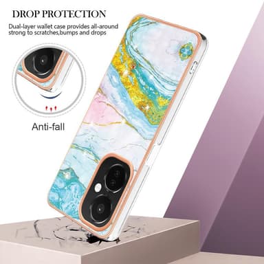 SKALO OnePlus Nord CE 3 Lite 5G Marmor TPU-skal - Motiv 4