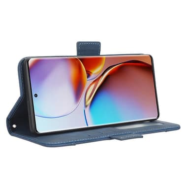 SKALO Motorola Edge 40 Pro 5G 6-FACK Plånboksfodral - Blå