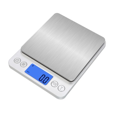 G&G KF-B KF3000B Balance De Cuisine, 6 à 3 Kg/0,1 G, Arrêt Automatique, Balance - Foto 3