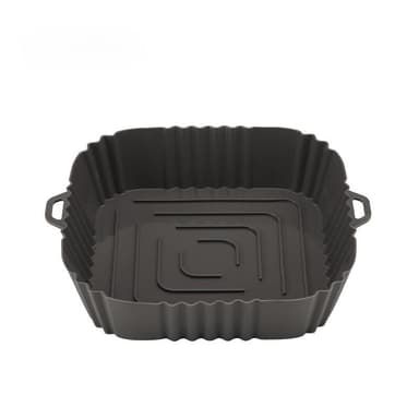 INF Silikonskål för fritös 16 cm Grå