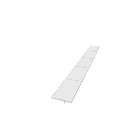 Spislist håller rent mellan spis och skåp 53,4cm Vit