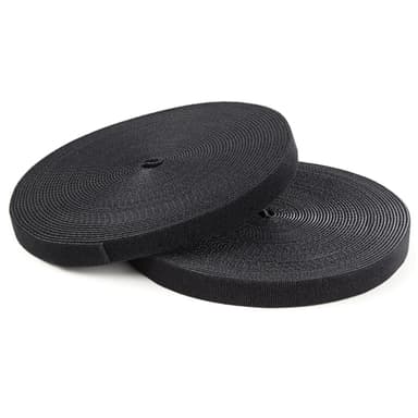 StarTech.com Krok-och-ögla-kabelband - 30,4 m rulle i bulk, Buntband m