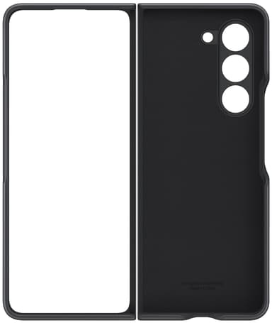 Samsung Galaxy Z Fold 5 Eco läderfodral (svart)