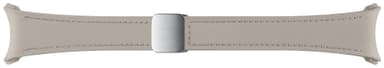 Samsung Galaxy Watch6 Hybrid läderarmband med spänne S/M (grå)