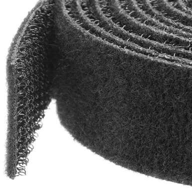 StarTech.com Krok-och-ögla-kabelband - 30,4 m rulle i bulk, Buntband m