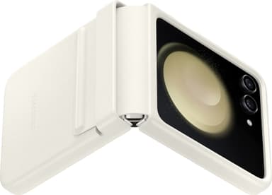 Samsung Galaxy Z Flip 5 Eco läderfodral (beige)