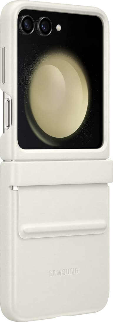 Samsung Galaxy Z Flip 5 Eco läderfodral (beige)