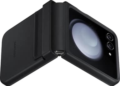 Samsung Galaxy Z Flip 5 Eco läderfodral (svart)
