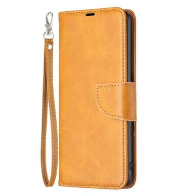 SKALO Xiaomi 13 Lite Plånboksfodral i PU-Läder - Gul