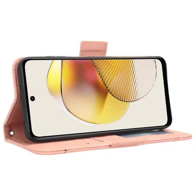 SKALO Motorola Moto G73 5G 6-FACK Plånboksfodral - Rosa