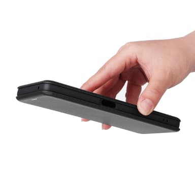 SKALO OnePlus Nord CE 3 Lite 5G Carbon Fiber Plånboksfodral - Svart