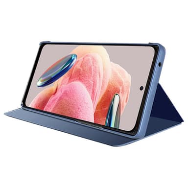 SKALO Xiaomi Redmi Note 12 4G Clear View Spegel fodral - Guld