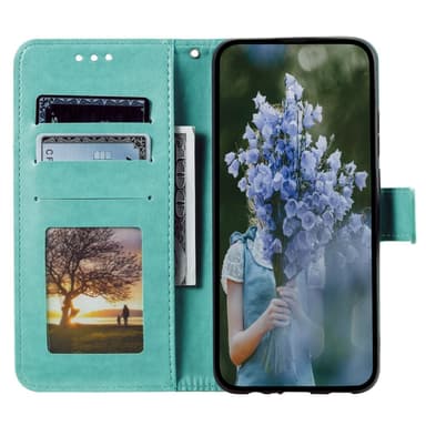 SKALO Xiaomi 13 5G Mandala Plånboksfodral - Turkos