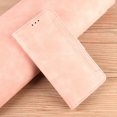 SKALO Xiaomi 13 Lite 6-FACK Plånboksfodral - Rosa