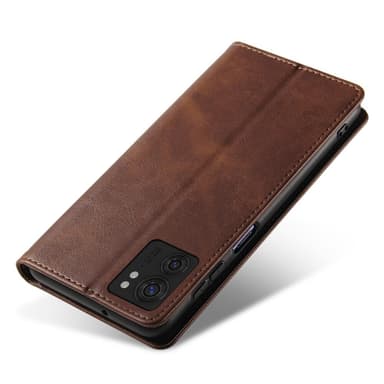 SKALO Motorola Edge 40 5G Premium Plånboksfodral - Brun