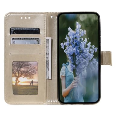 SKALO Xiaomi 13 Pro 5G Mandala Plånboksfodral - Guld