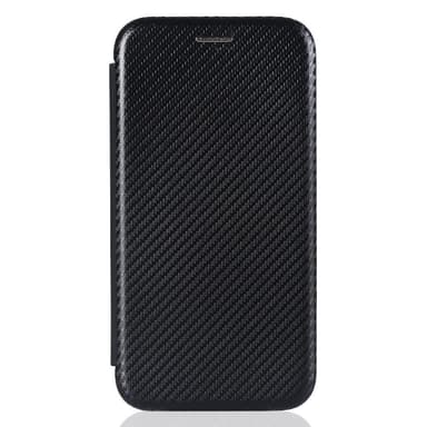 SKALO Asus ROG Phone 7 5G Carbon Fiber Plånboksfodral - Svart
