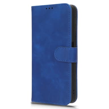 SKALO OnePlus Nord CE 3 Lite 5G Matt PU-Läder Plånboksfodral - Blå