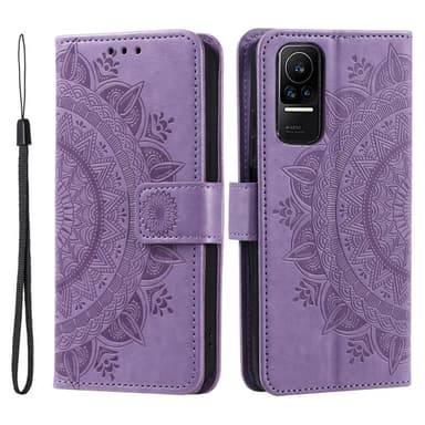 SKALO Xiaomi 13 Lite Mandala Plånboksfodral - Lila
