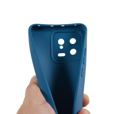 SKALO Xiaomi 13 5G Ultratunn TPU-Skal - Blå
