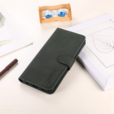 SKALO OnePlus Nord CE 3 Lite 5G KHAZNEH Plånboksfodral i PU-Läder - Grön