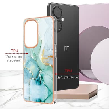 SKALO OnePlus Nord CE 3 Lite 5G Marmor TPU-skal - Motiv 3