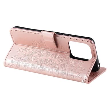 SKALO Xiaomi 13 5G Mandala Plånboksfodral - Roséguld
