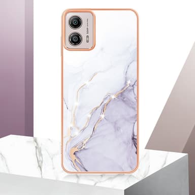 SKALO Motorola Moto G53 5G Marmor TPU-skal - Motiv 3