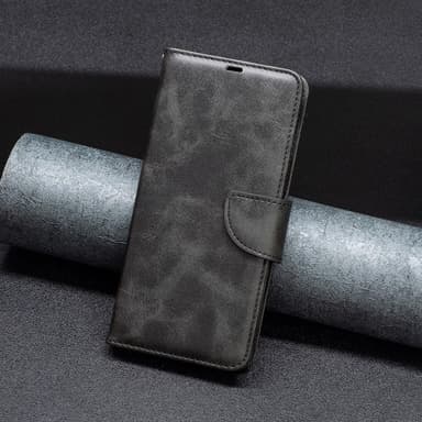 SKALO Google Pixel 7a Plånboksfodral i PU-Läder - Svart