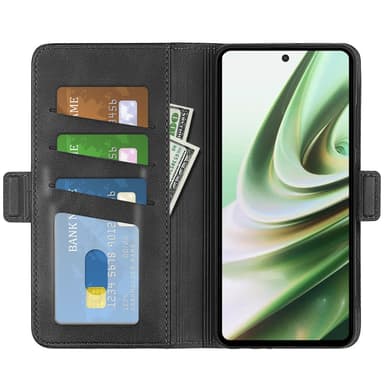 SKALO OnePlus Nord CE 3 Lite 5G Premium Plånboksfodral - Svart