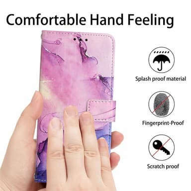 SKALO Motorola Moto G23 4G Marmor 3D Plånboksfodral