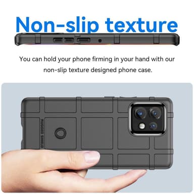 SKALO Motorola Edge 40 Pro 5G Rugged Shield Stöttåligt TPU-skal