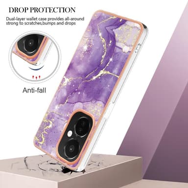 SKALO OnePlus Nord CE 3 Lite 5G Marmor TPU-skal - Motiv 1