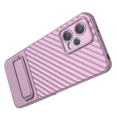 SKALO Xiaomi Redmi Note 12 5G Twill 2.0 TPU skal med ställ - Lila