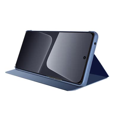 SKALO Xiaomi 13 Pro 5G Clear View Spegel fodral - Svart