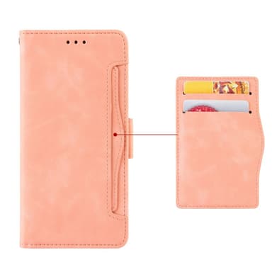 SKALO Xiaomi 13 Lite 6-FACK Plånboksfodral - Rosa