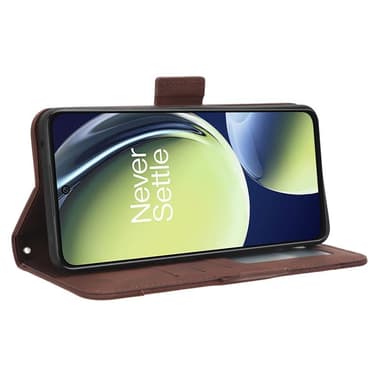 SKALO OnePlus Nord CE 3 Lite 5G 6-FACK Plånboksfodral - Brun