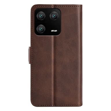 SKALO Xiaomi 13 Pro 5G Premium Plånboksfodral - Brun