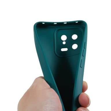 SKALO Xiaomi 13 5G Ultratunn TPU-Skal - Grön