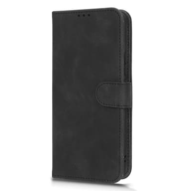 SKALO Xiaomi 13 Pro 5G Matt PU-Läder Plånboksfodral - Svart