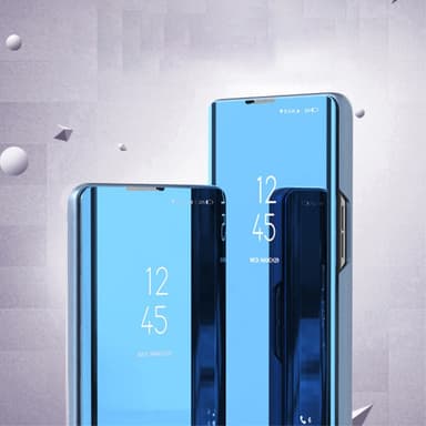 SKALO Xiaomi 13 5G Clear View Spegel fodral - Lila