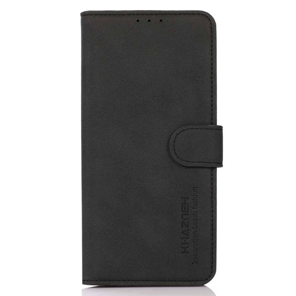 SKALO Xiaomi 13 5G KHAZNEH Plånboksfodral i PU-Läder - Svart
