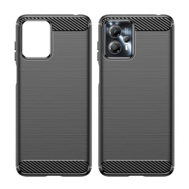 SKALO Motorola Moto G23 4G Armor Carbon Stöttåligt TPU-skal - Svart